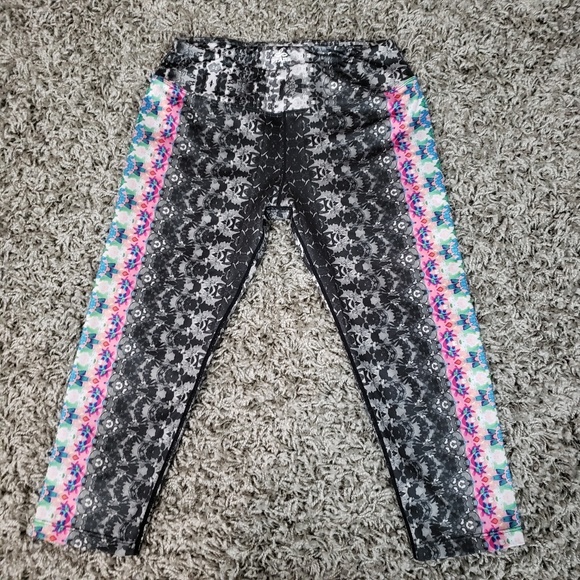 Prana Pants - PrAna Hydrobloom Capri Leggings Size Medium
